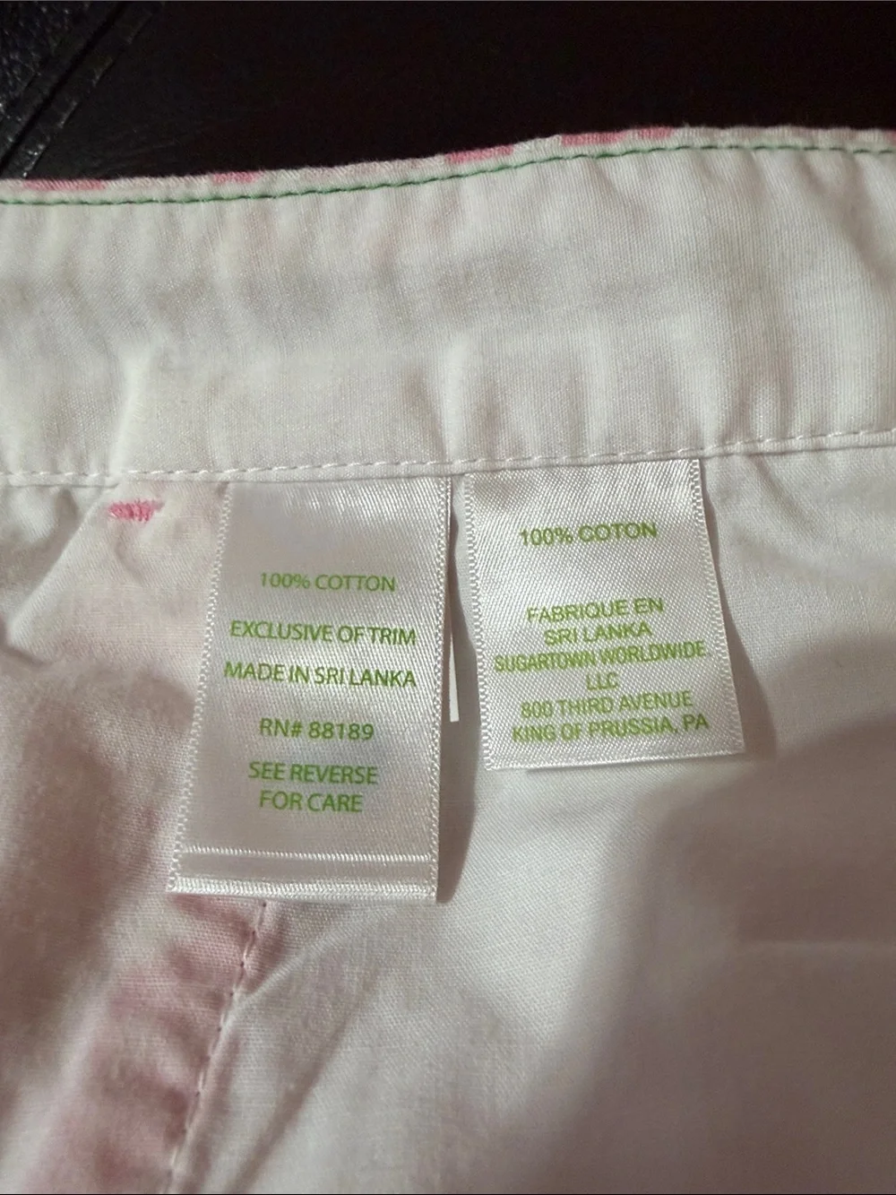 Lilly Pulitzer Pink Scallop-Hem High Waist Shorts